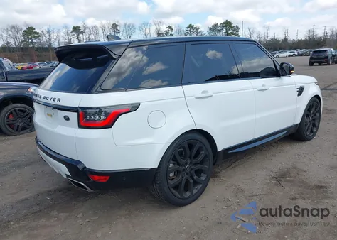 2020 Land Rover Range Rover Sport Hse Mhev из США, поврежденный, VIN SALWR2SU6LA894542